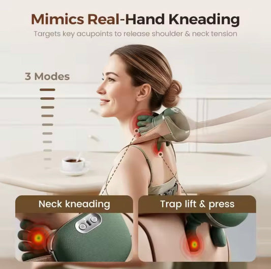 Premium Heated Neck & Shoulder Massager