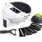 MULTIFUNCTIONAL VEGETABLE CUTTER WITH DRAIN BASKET