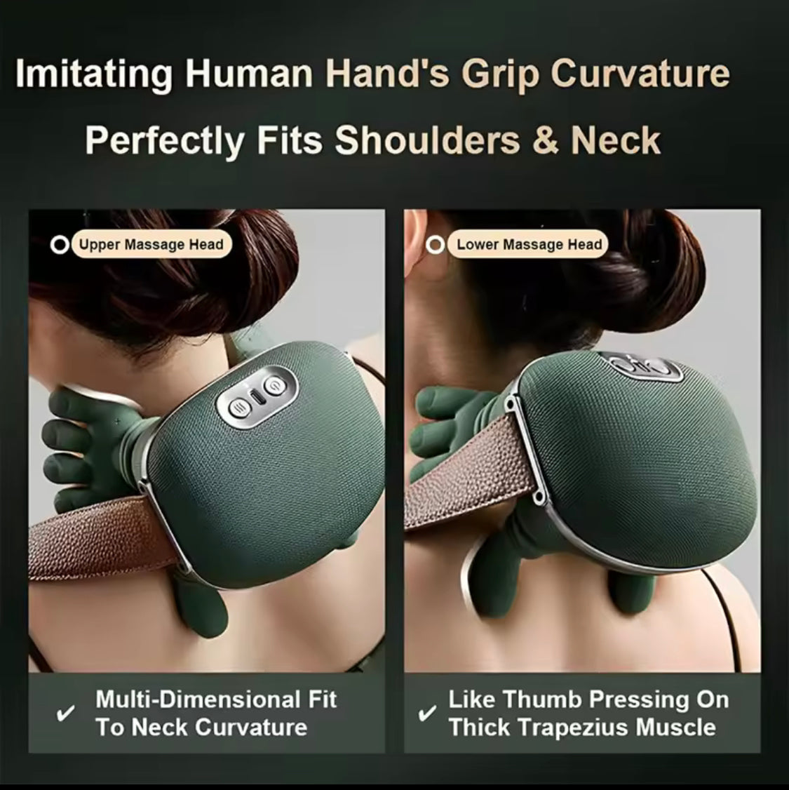 Premium Heated Neck & Shoulder Massager