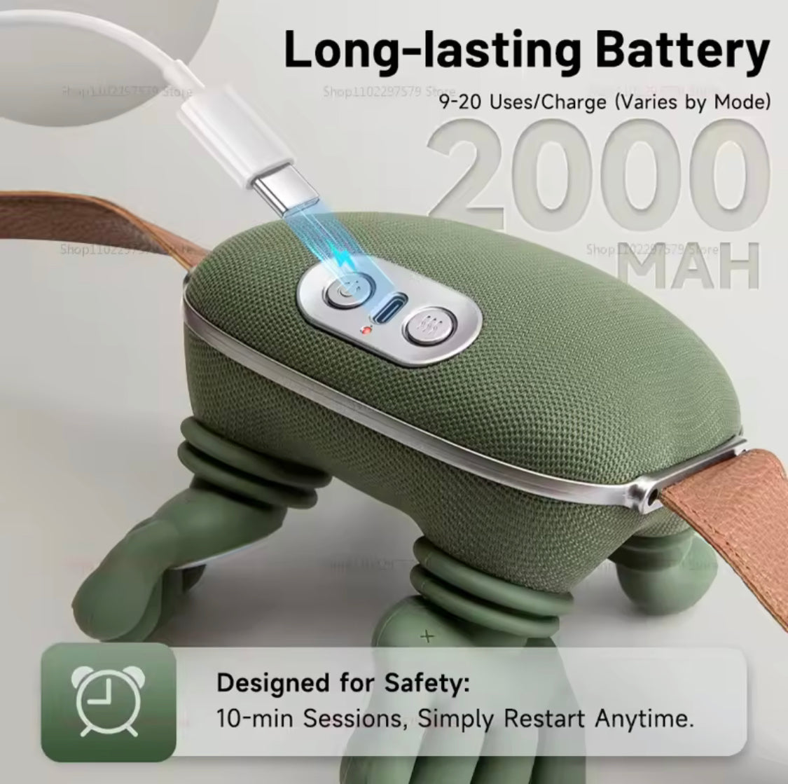 Premium Heated Neck & Shoulder Massager
