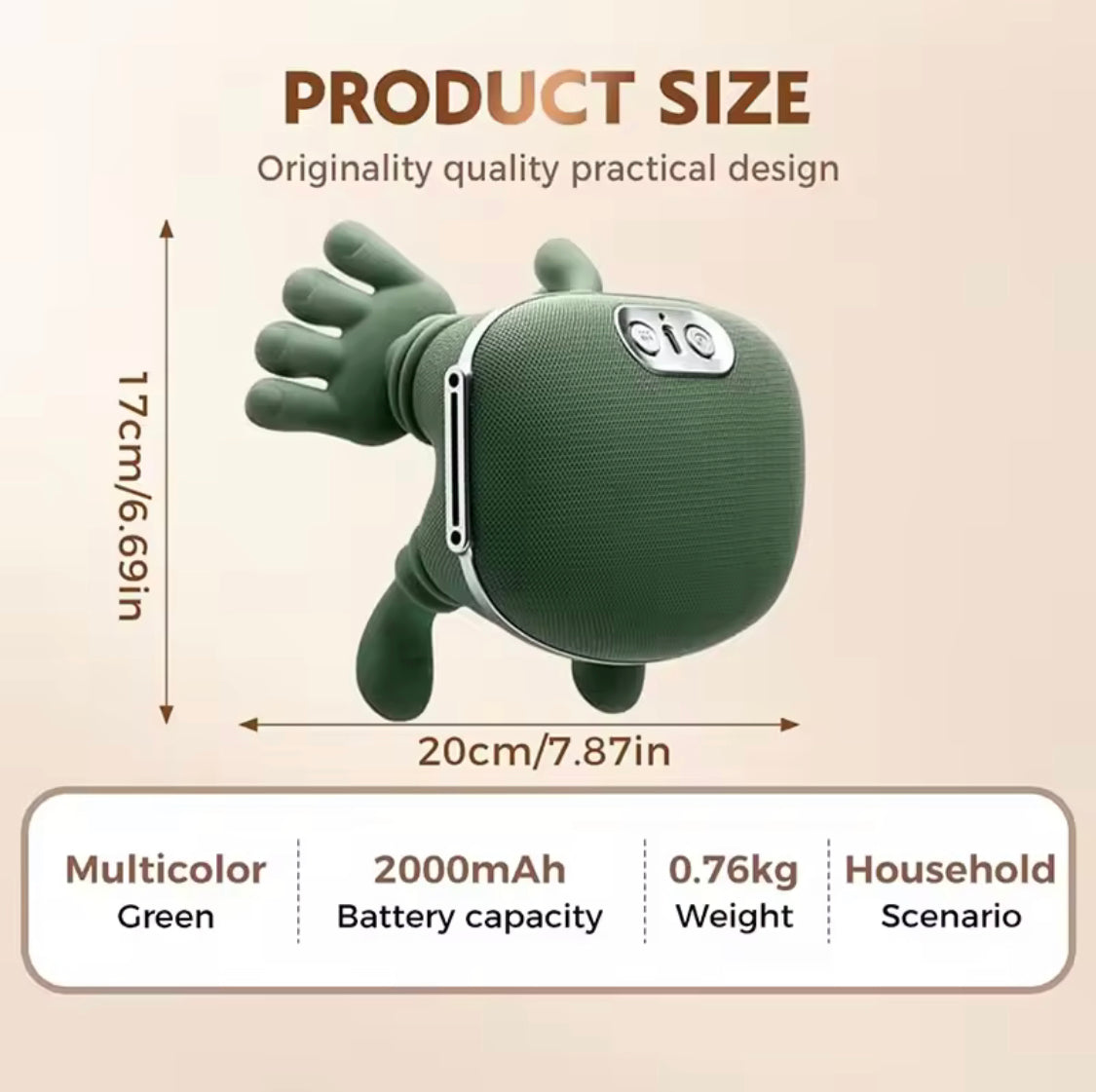 Premium Heated Neck & Shoulder Massager