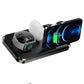 Compatible with Apple , The New 15W Three-in-one Wireless Charging Double Folding Multifunctional Wireless Charger Universal