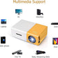 Meer YG300 Mini Portable Projector - 1080P Supported Cinema