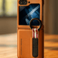 Smart Ring Wallet Case for Flip Phones